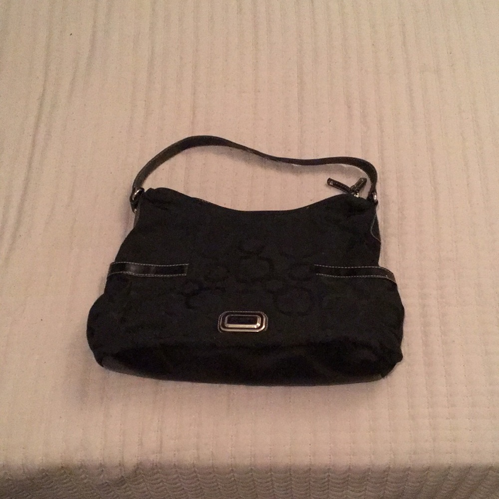 Mid-Size Black Rosetti Shoulder Bag